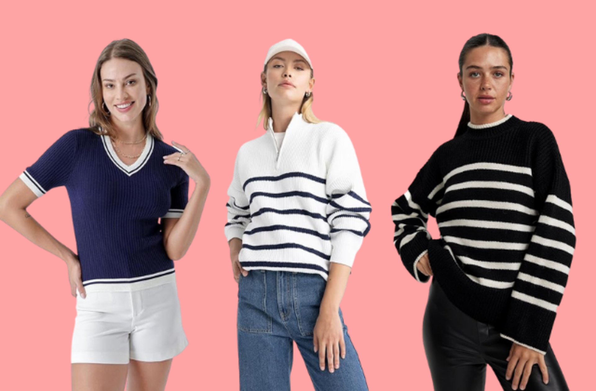 Sezon trendlerini yakalayın! İşte çizgili modasının en havalı parçaları