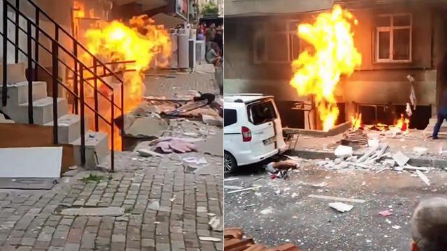Küçükçekmece'deki patlamanın sebebi ortaya çıktı!
