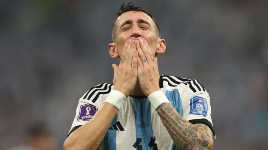 Arjantin formasıyla Dünya Kupası kazanan Angel Di Maria'dan veda açıklaması!
