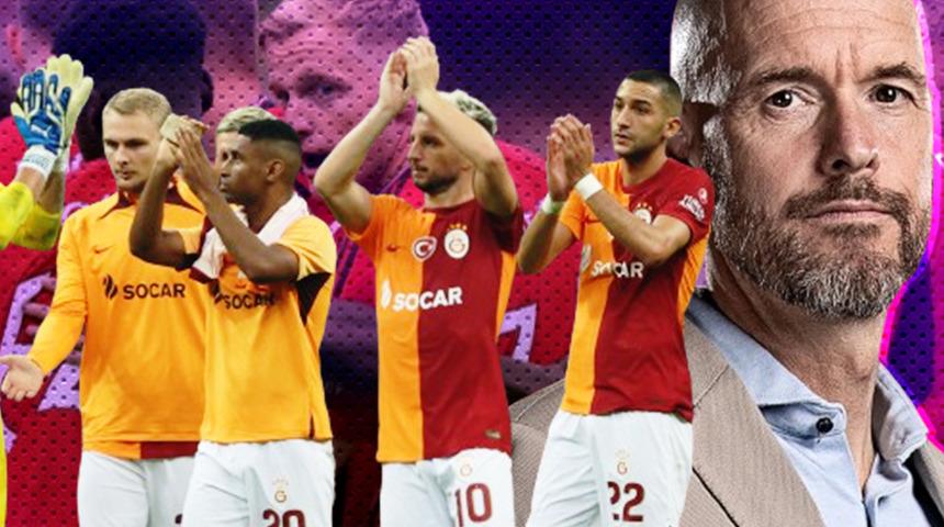 Manchester United teknik direktörü Erik ten Hag Galatasaray'a böyle meydan okudu: Rahatız!