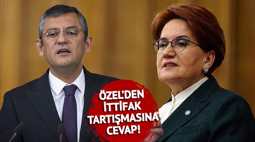 CHP Genel Başkanı Özgür Özel'den CHP-İYİ Parti ittifakı hakkında kritik mesaj! 'Meral ablam' diyerek yanıtladı