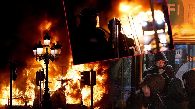 İrlanda'da ortalık karıştı! Her yeri ateşe verdiler: 'Müsamaha gösterilmeyecek'