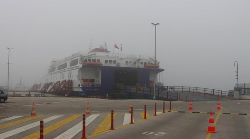 Güney Marmara'da feribot seferlerine fırtına engeli!