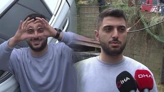 Yer: İstanbul! Metrelerce yükseklikten düştü, burnu bile kanamadı: 'Yine ölmedik, çok şükür'