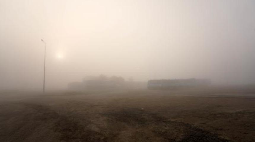 Keşan&rsquo;da yoğun sis