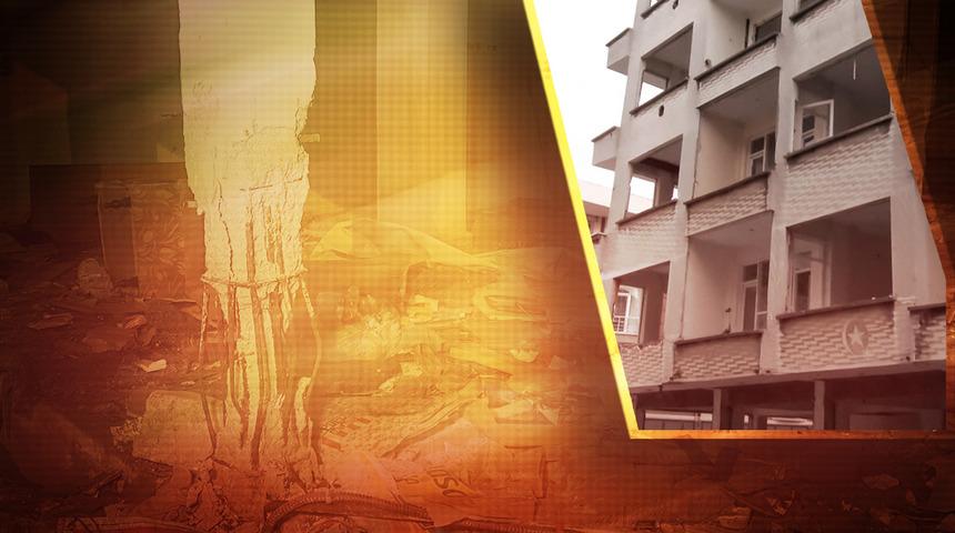 Bugünkü haberler sonrası harekete geçildi! İstanbul'da Azrail'e davetiye: Bu binanın yanından diken üstünde geçiyorlardı