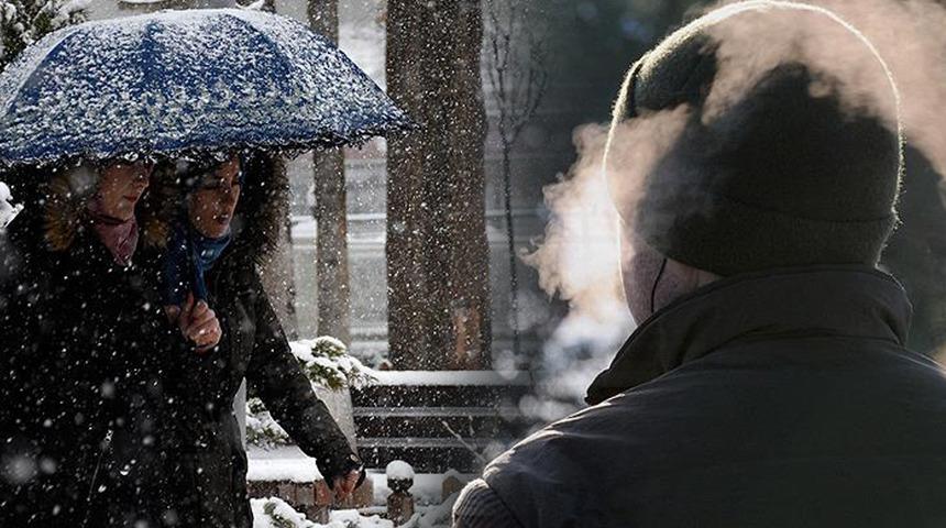 AKOM'dan İstanbul için kar yağışı tahmini! Soğuk ve yağışlı hava ne zaman bitecek? sorusu yanıt buldu: O tarihe kadar donacağız!