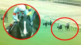 Performansı hayrete düşürdü! Dünyanın en iyi atı, yaklaşık 10 boy geriden geldi, 5 boy fark attı