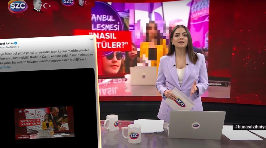 Yeniden Refah Partili Aktaş, sunucu Damla Doğan'ı buzladı! Canlı yayında sert yanıt geldi