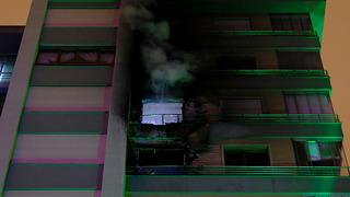 Konya'da 11 katlı apartmanda yangın! Eski bakanın annesi dumandan etkilendi