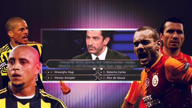 Kim Milyoner Olmak İster yarışmasındaki 200 bin TL'lik soru futbolseverlerin merak konusu oldu! Hagi mi, Carlos mu, Sneijder mi, Alex mi?