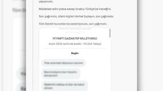'Savaşı bırakıp Türkiye'ye ineceğim son çağrımdır' paylaşımı gündem olmuştu!  İYİ Partili Mehmet Mustafa Gürban'ı hedef göstermişti: İstanbul Valiliği'nden açıklama