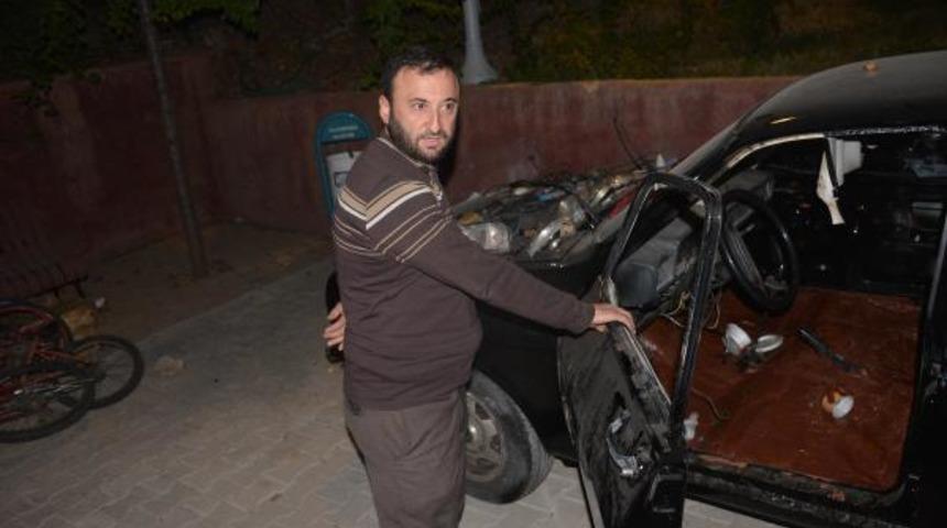 &Ccedil;alınan bej renkli otomobilini siyah olarak teslim aldı