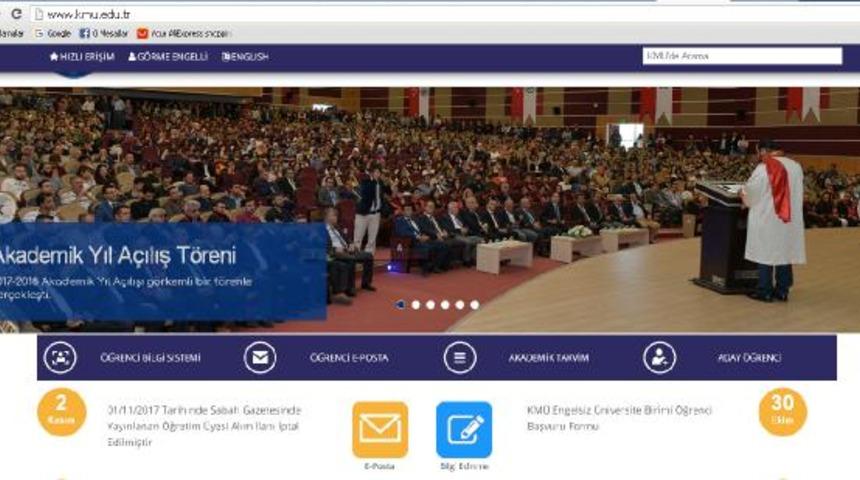 Fak&uuml;lteye alınacak do&ccedil;ent ilanında, 'Kuran ve s&uuml;nnet rehberliğinde şeytanla m&uuml;cadele edecek' şartı