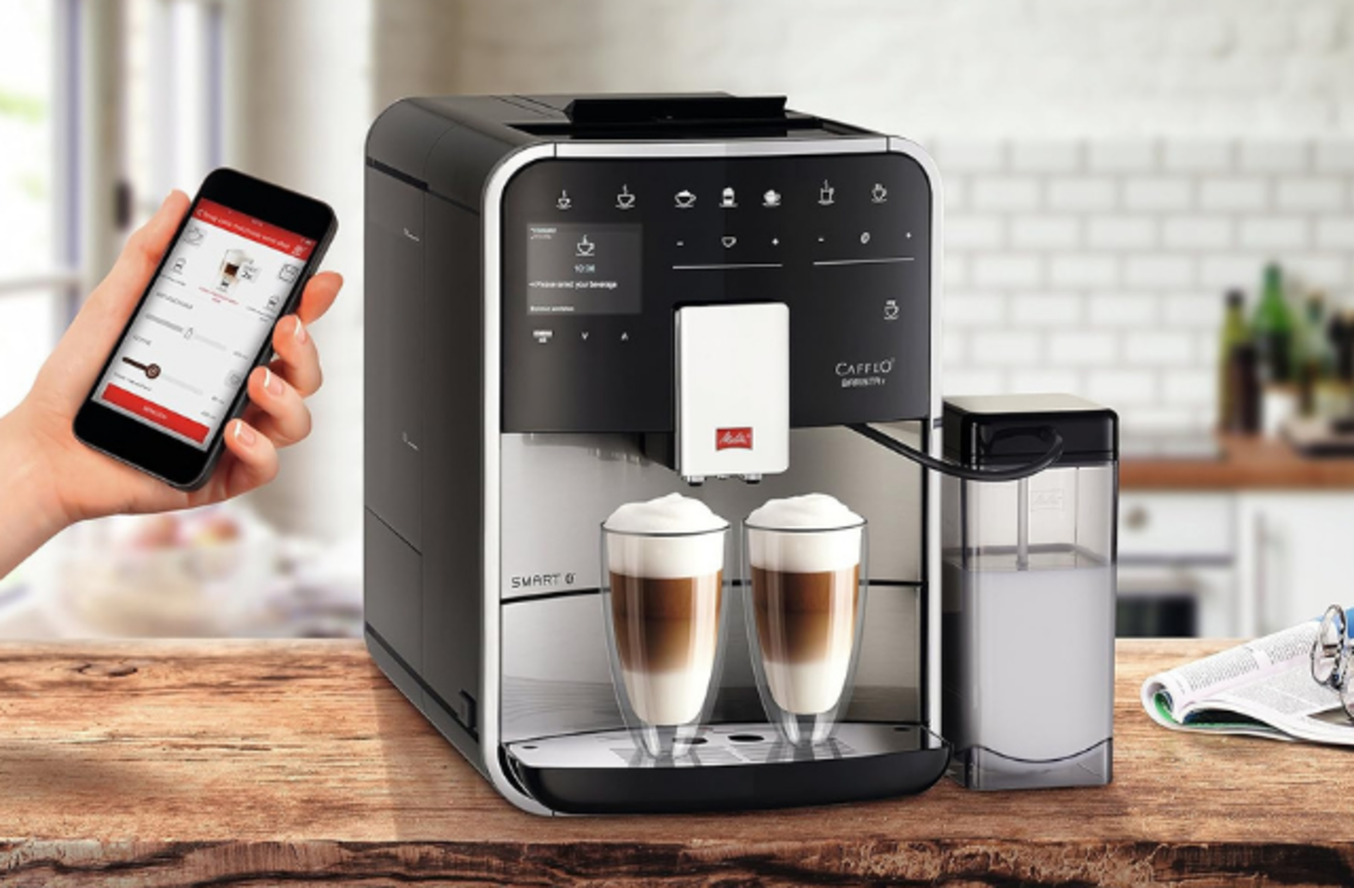 Kahve severlerin gözdesi Melitta F840-100 Barista T Smart Tam Otomatik Kahve Makinesi yarı fiyatına düştü