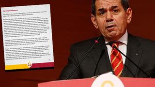 Galatasaray'dan hakem kararlarıyla ilgili çok sert bir açıklama yayınlandı! Hakemler ve Fenerbahçe...