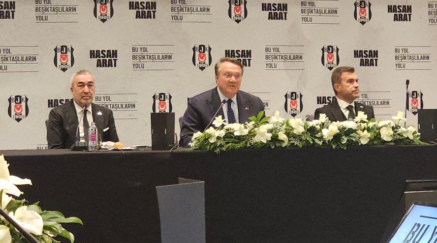 Hasan Arat; Samet Aybaba ve Feyyaz Uçar'ın Beşiktaş'taki görevlerini açıkladı! Seçilirse kadro belli...