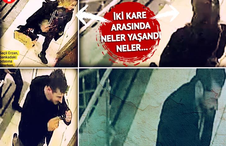 Seçil Erzan'ın odasındaki 52 dakika: Belözoğlu yanında 2 kişiyle girmiş! Banka görüntüleri tek tek ortaya çıktı: "Saçıma yapıştı, saatimi zorla aldı"