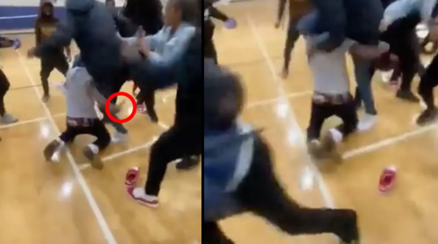 Okuldaki arbede kanlı bitti! Katil 14, maktul 15 yaşında...  O anlar saniye saniye kameralara yansıdı