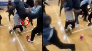 Okuldaki arbede kanlı bitti! Katil 14, maktul 15 yaşında...  O anlar saniye saniye kameralara yansıdı