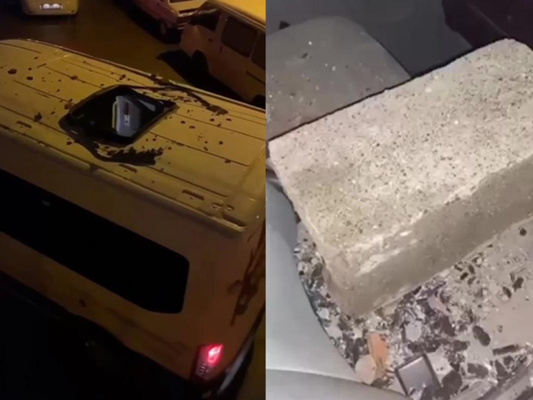 Yer: Şiddetli lodos fırtınasının vurduğu Bursa! Minib&uuml;s&uuml;n i&ccedil;ine evin bacası d&uuml;şt&uuml;