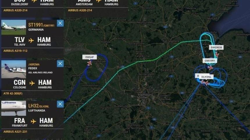 Kısa süreliğine kapatılan Hamburg Havalimanı yeniden açıldı