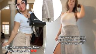 Lüks markanın havlu etek tasarımı gündem yarattı! Değeri dudak uçuklattı: 26 bin TL... Sosyal medyada kullanıcılarından yorum yağdı