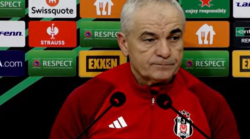 Beşiktaş Teknik Direktörü Rıza Çalımbay'dan maç öncesi itiraf geldi! ''İlk defa görüyorum''