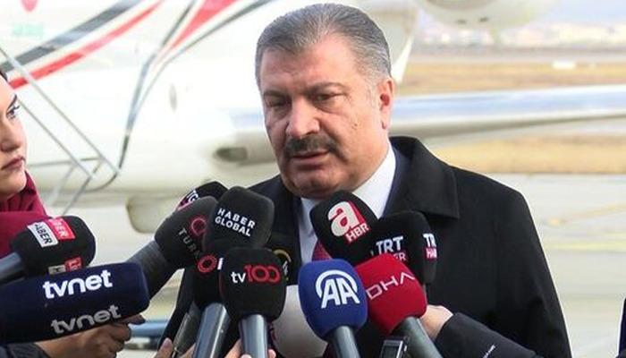 23 hastanın yer aldığı uçak Ankara’ya indi! Bakan Koca’dan açıklama geldi