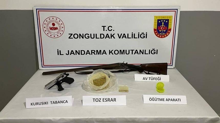 Zonguldak merkezli uyuşturucu operasyonunda 4 kişi tutuklandı