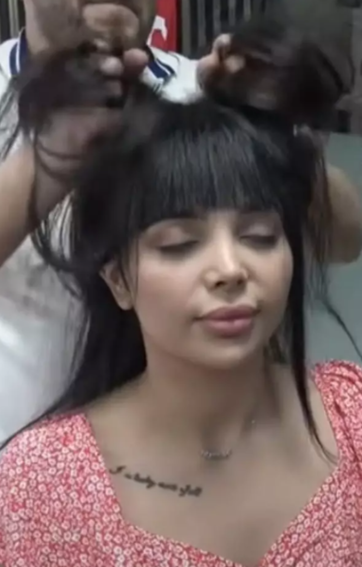 Sosyal medyanın yeni akımı saç kütletme hızla yayılıyor! Dünyanın her yerinden videolar gelmeye devam ediyor  G3