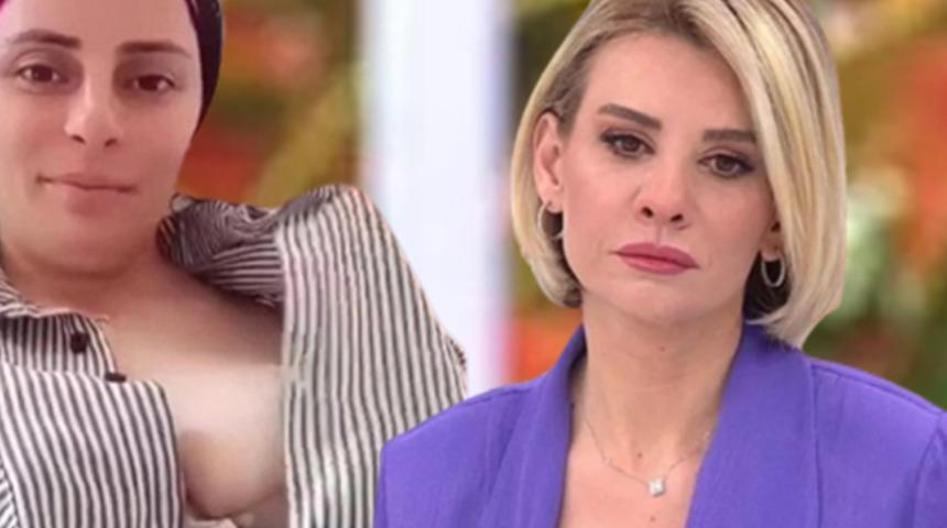 Göğüslerini açan 'Laz Kızı' gündem olmuştu! Esra Erol'dan 'TikTok' için olay sözler! "Pavyona döndü!"