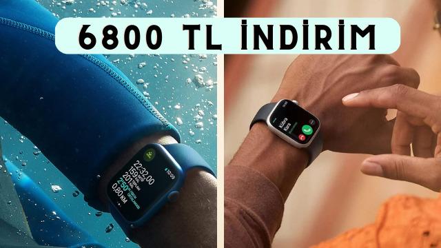 Bir saatten çok daha fazlasını sunan Apple Watch Series 7 indirime girdi