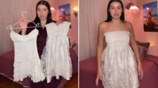 Eski sevgilisinin düğününe beyaz elbise giyip gidince sosyal medyada tartışmanın fitilini ateşledi! Yorum yağmuruna tutuldu