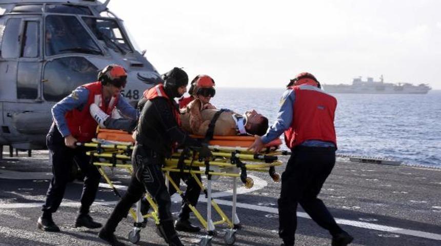 Doğu Akdeniz 2017 Tatbikatı, deprem felaketi senaryosuyla başladı