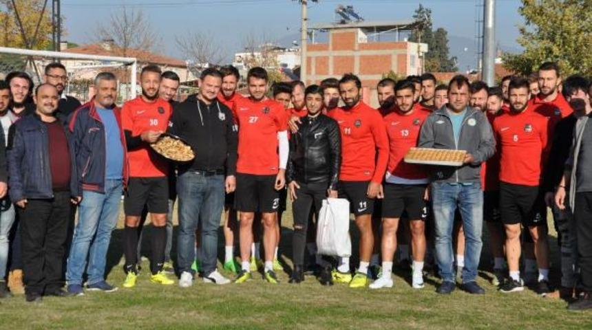 Nazilli Belediyespor'a taraftar morali