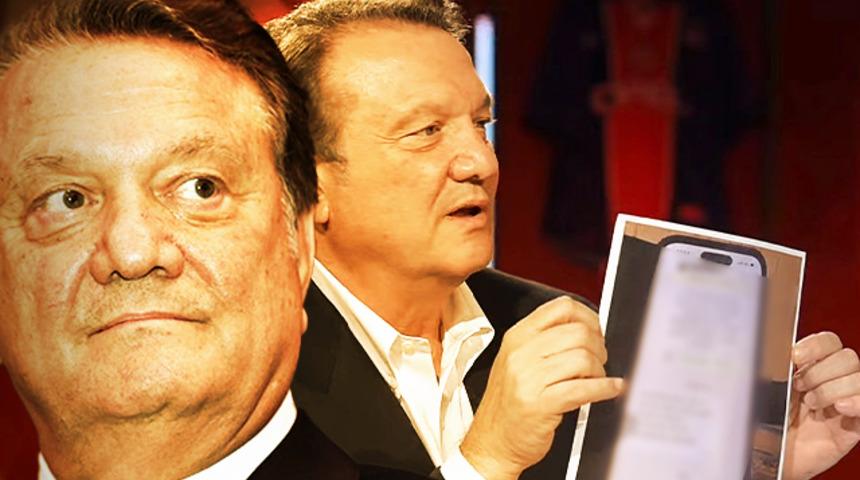 Hasan Arat, atılan mesajı canlı yayında gösterdi ve ağır konuştu! "Siz kimsiniz ya?"