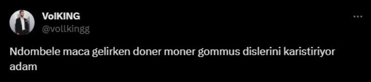 Pendikspor - Galatasaray maçı öncesinde Ndombele'nin o görüntüsü sosyal medyanın gündemine oturdu! Sahaya dişlerini karıştırarak girdi G4