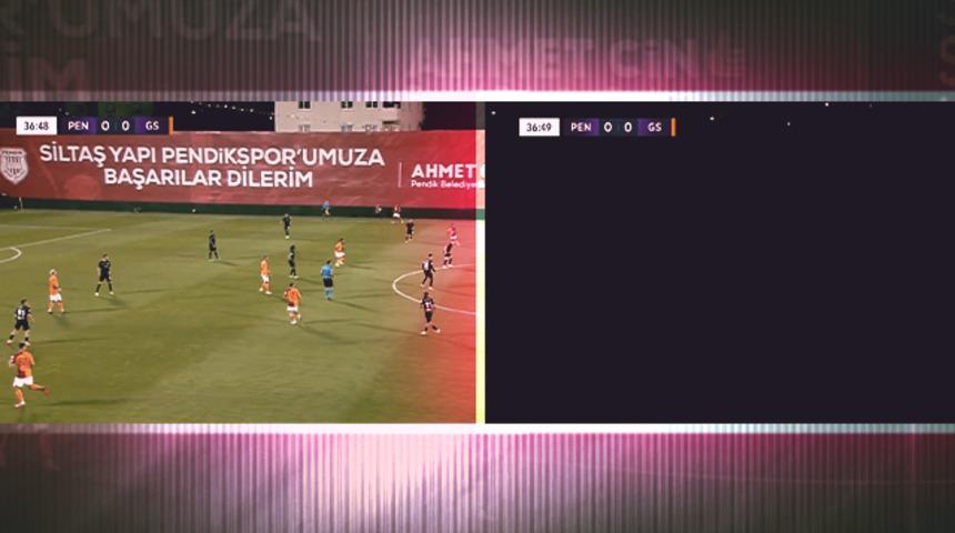 Pendikspor - Galatasaray maçının 37. dakikasında stadyum bir anda karanlığa büründü! Her şey 1 dakika içinde oldu