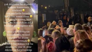 Ünlü şarkıcı Melike Şahin konserini iptal etti! Tepkiler gecikmedi: Hani pusulam rüzgar diyordun?