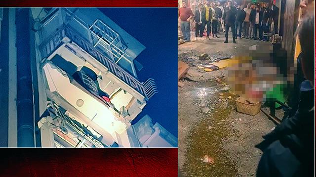 Hava almak için çıktığı balkonun zemini çöktü, 7'nci kattan düşüp hayatını kaybetti!