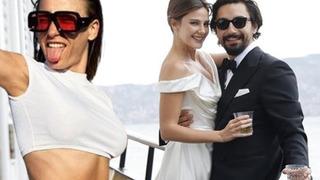 Eski aşkı Umut Evirgen'in düğünü sırasında Serenay Sarıkaya öyle bir paylaşım yaptı ki... Düğünün önüne geçti