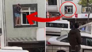 Bahçelievler'de ilginç olay! ‘Cama çıkıp polis diye bağırdı, iki gözü de mosmordu…’