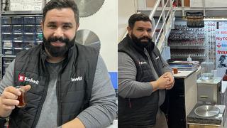 Yer: Bursa! Depremden kaçarken çayını unutmadı