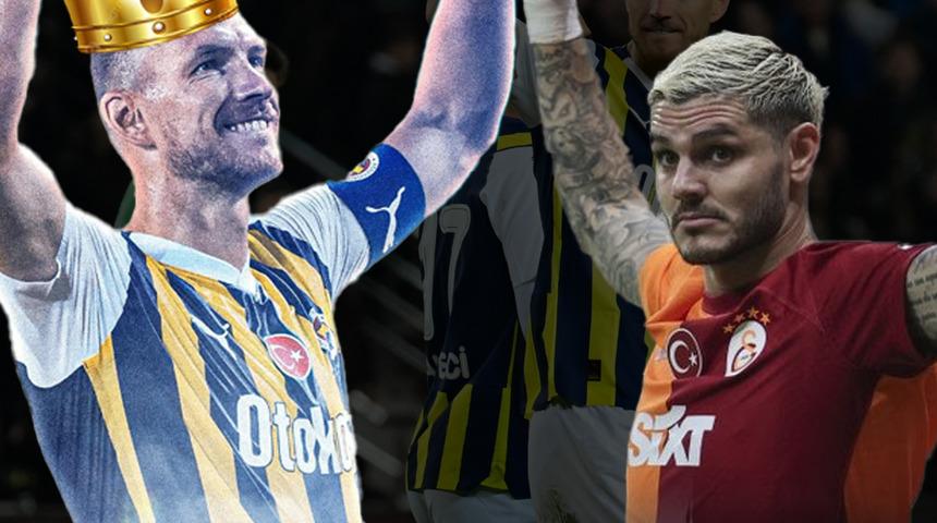 Kral değişti! Yeni kral Edin Dzeko! Icardi'nin fırtınasını Sivasspor maçında dindirdi