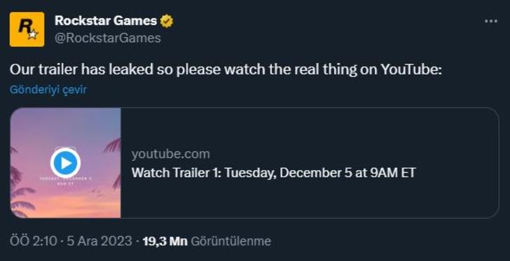 GTA 6 fragmanı erkenden yayınlandı: Vice City'ye tekrar merhaba! İşte merakla beklenen oyunun çıkış tarihi G1