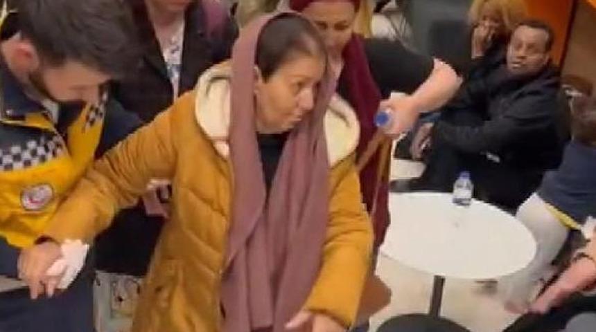 Şişli'deki otelde korku dolu anlar! Mutfakta başladı bir anda büyüdü...