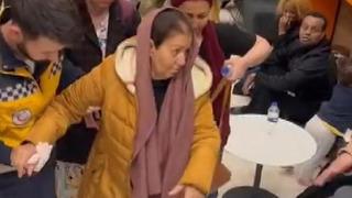 Şişli'deki otelde korku dolu anlar! Mutfakta başladı bir anda büyüdü...