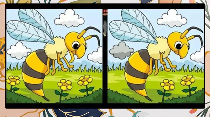 Yalnızca yüksek IQ'su olanlar 10 saniyede buluyor! Görseldeki üç farkı bul, kendi zekanı test et