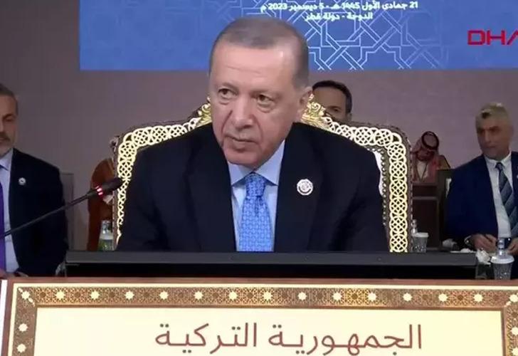 Cumhurbaşkanı Erdoğan'dan 'Gazze' mesajı! 'Garantörlüğe hazırız'